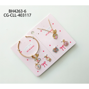 SET DE PULSERA Y COLLAR PARA COMPARTIR CITY GIRL