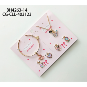 SET DE PULSERA Y COLLAR PARA COMPARTIR CITY GIRL