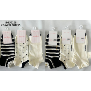 MEDIAS SOQUETES CITY GIRL - 3PCS