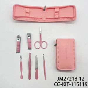KIT DE HERRMIENTAS PARA UÑAS CITY GIRL - 7PCS