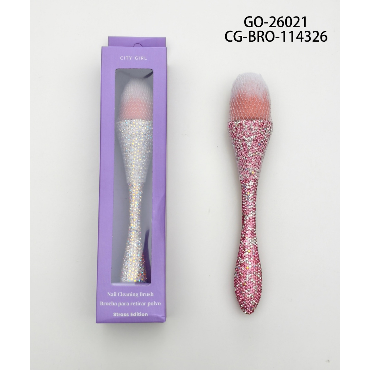 BROCHA PARA RETIRAR POLVO DE UÑAS CITY GIRL