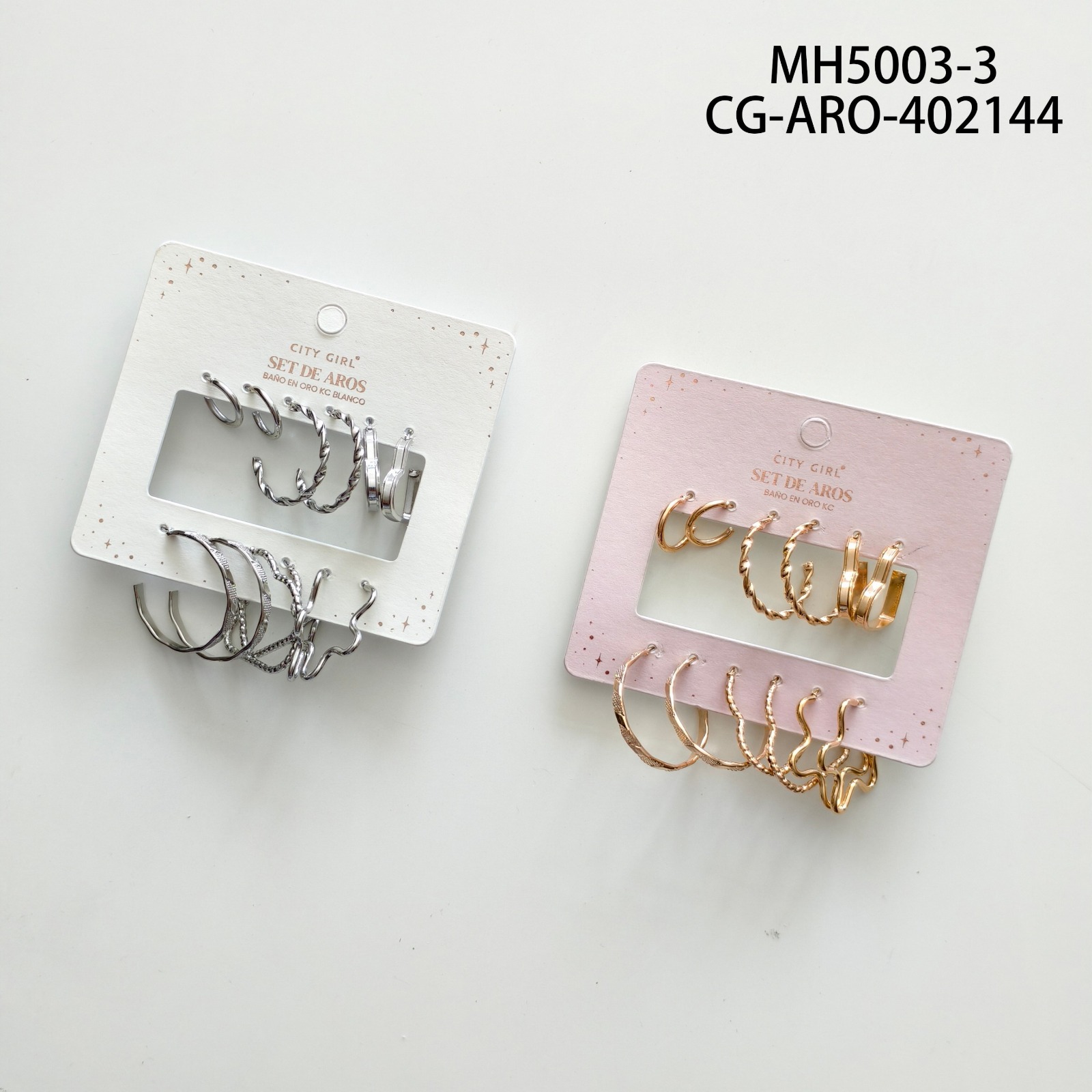 SET DE AROS FANTASIA CITY GIRL