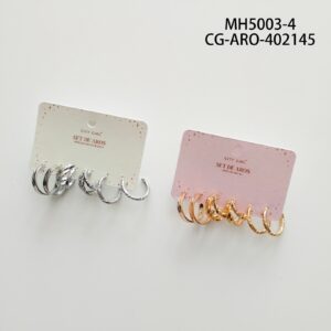 SET DE AROS FANTASIA CITY GIRL