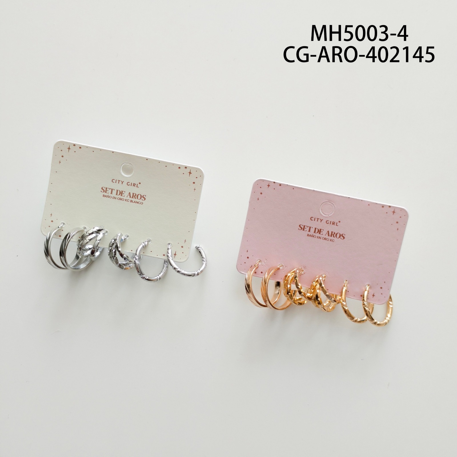 SET DE AROS FANTASIA CITY GIRL