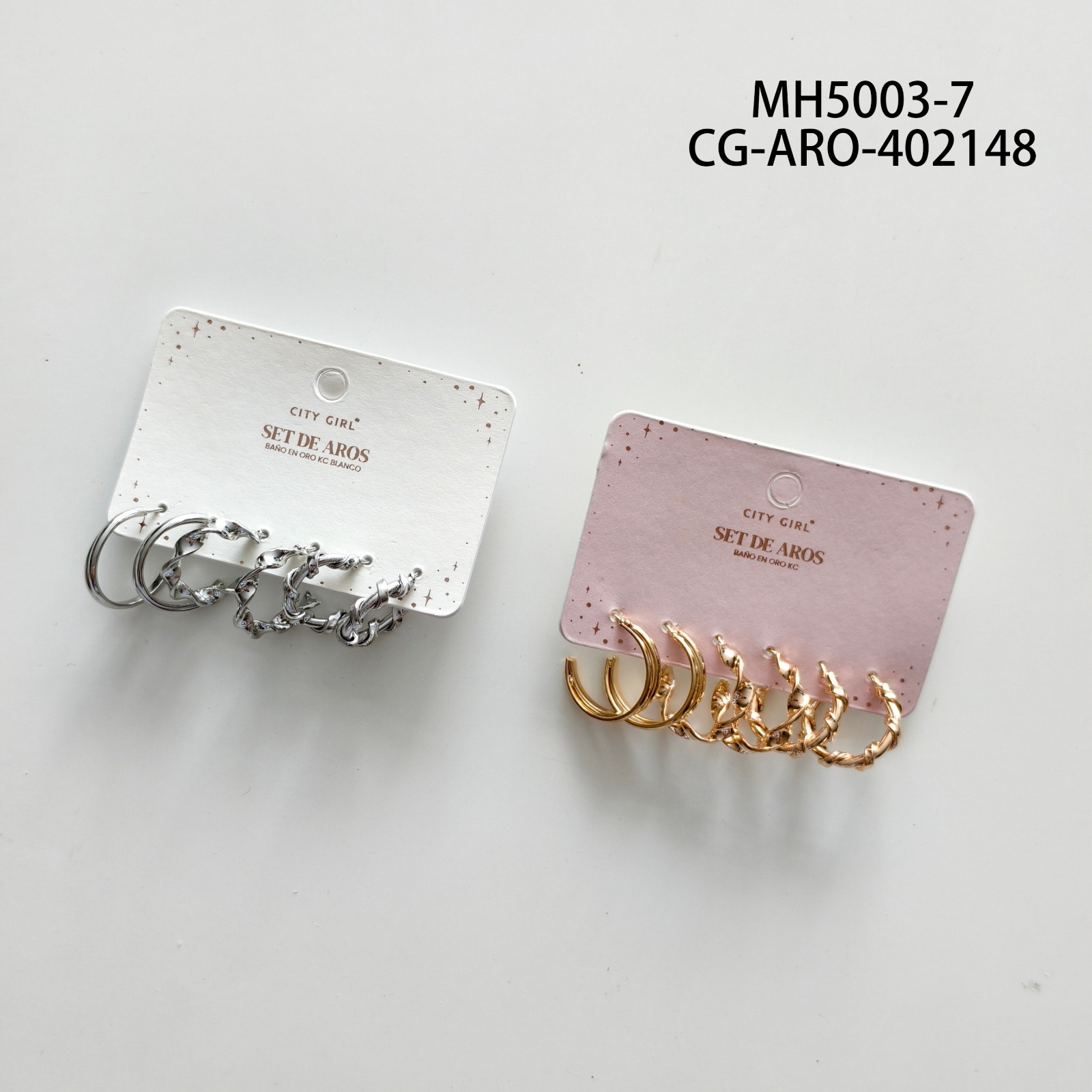 SET DE AROS FANTASIA CITY GIRL